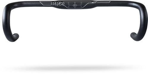PRO LT Alu Compact Ergo Rennrad Lenker Schwarz Modell 2025