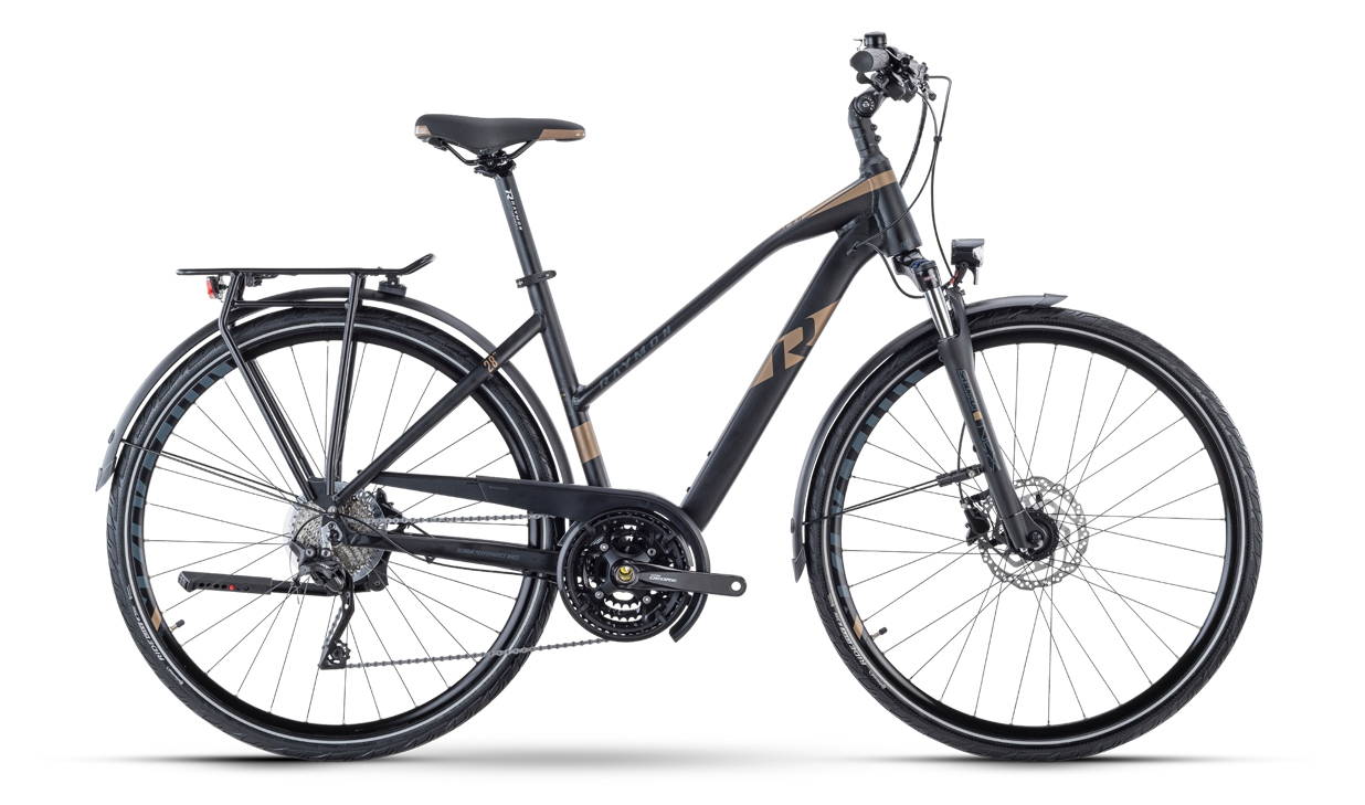 Raymon TourRay 5.0 Black/Bronze - 28 Zoll - Trapez (2024)