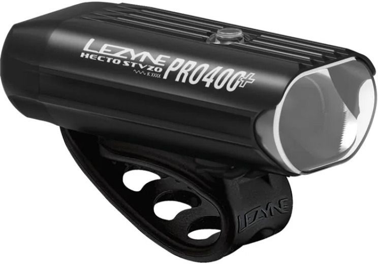 Lezyne Hecto Pro 400+ Akku Frontlicht StVZO - schwarz - Größe 400 Lumen