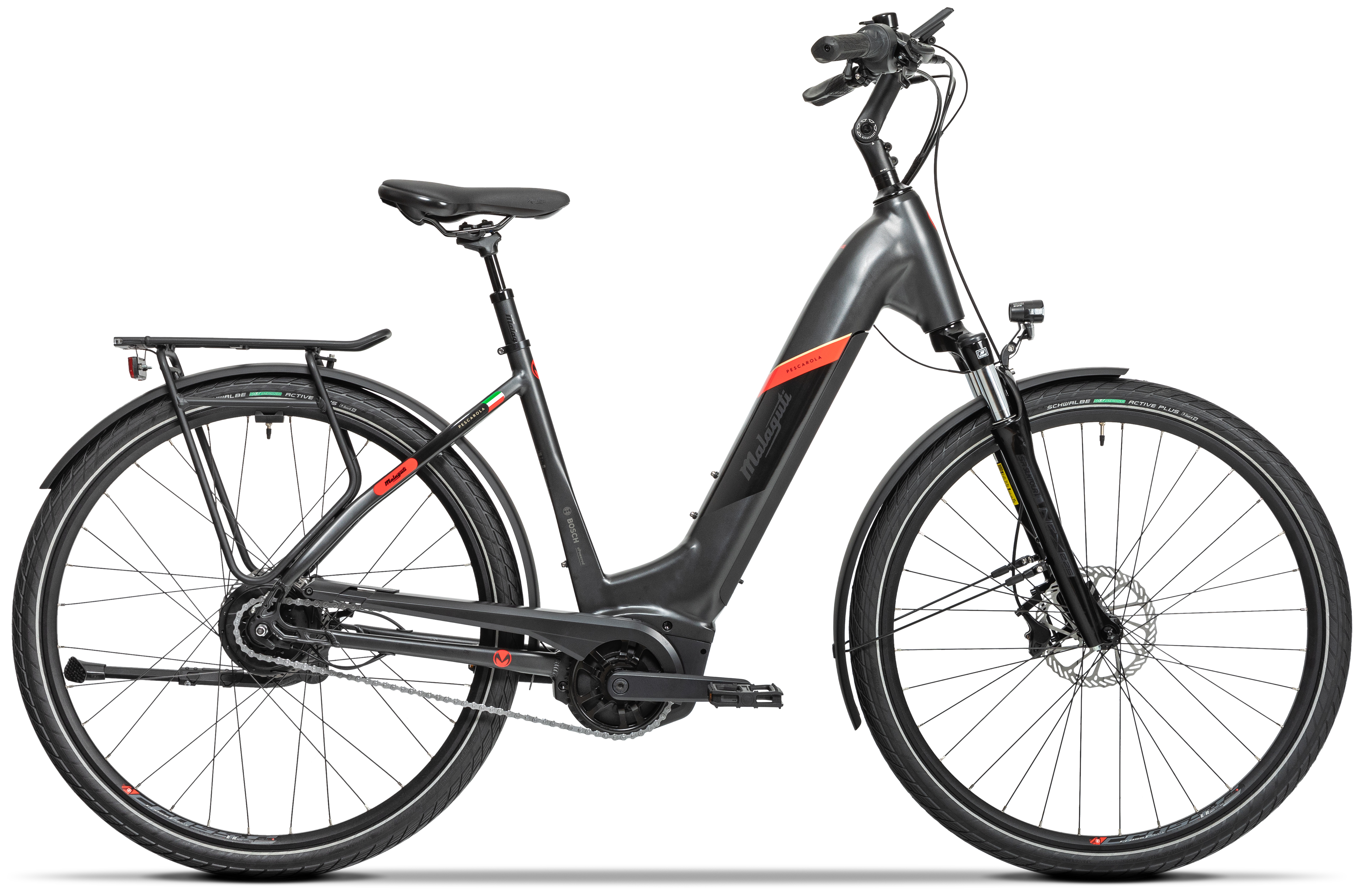 Malaguti Pescarola WV 5.2 EN Schwarz - 625 Wh - 28 Zoll - Tiefeinsteiger (2023)