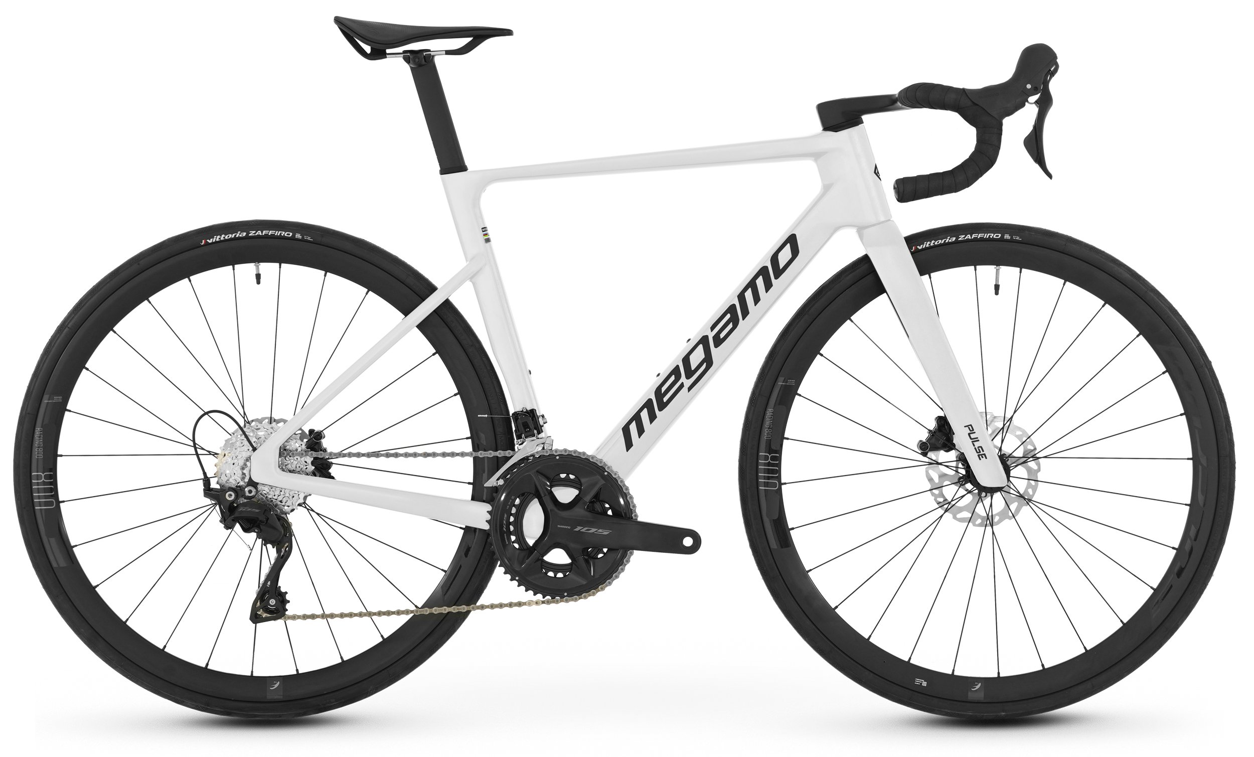 Megamo Pulse 20 Pure White - 28 Zoll - Diamant (2026)