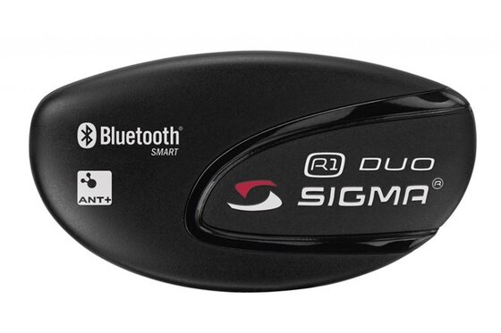 Sigma - Fahrradcomputer - Sigma R1 Duo Herzfrequenz Sender - ANT+/Bluetooth Smart - 20331