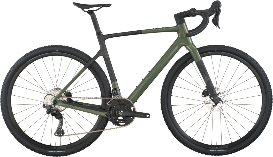 Scott Addict Gravel 40 Wenge Green - 28 Zoll - Diamant (2026)