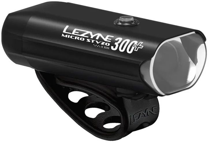 Lezyne Micro 300+ & Zecto Akku Beleuchtungsset StVZO - schwarz - Größe 600 / 30 Lumen