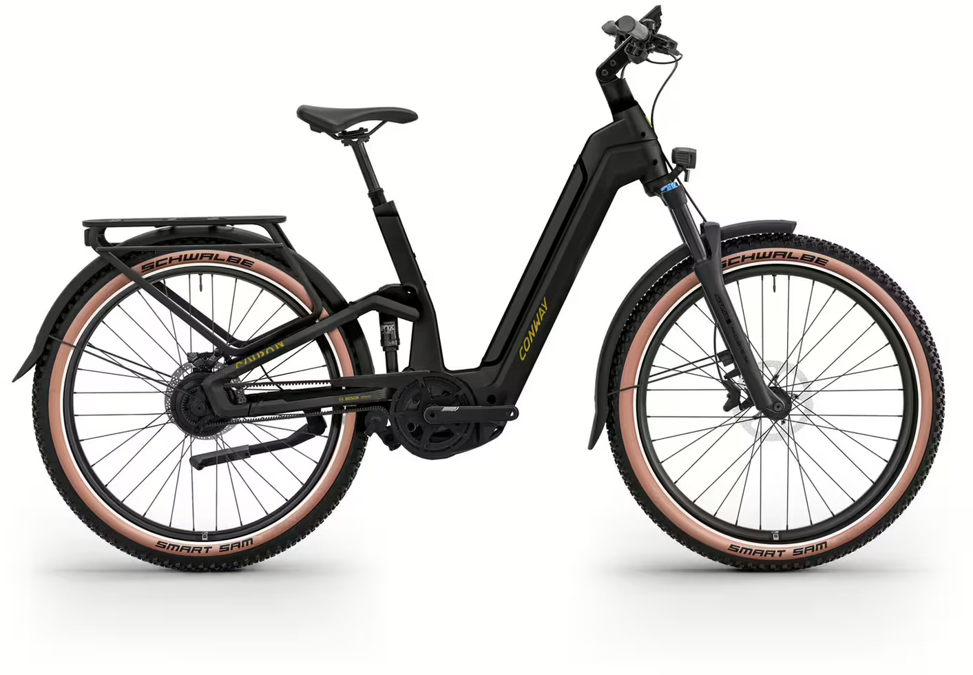 Conway Cairon C FS 2.0 B Black - Gold - 800 Wh - 27.5 Zoll - Tiefeinsteiger (2026)