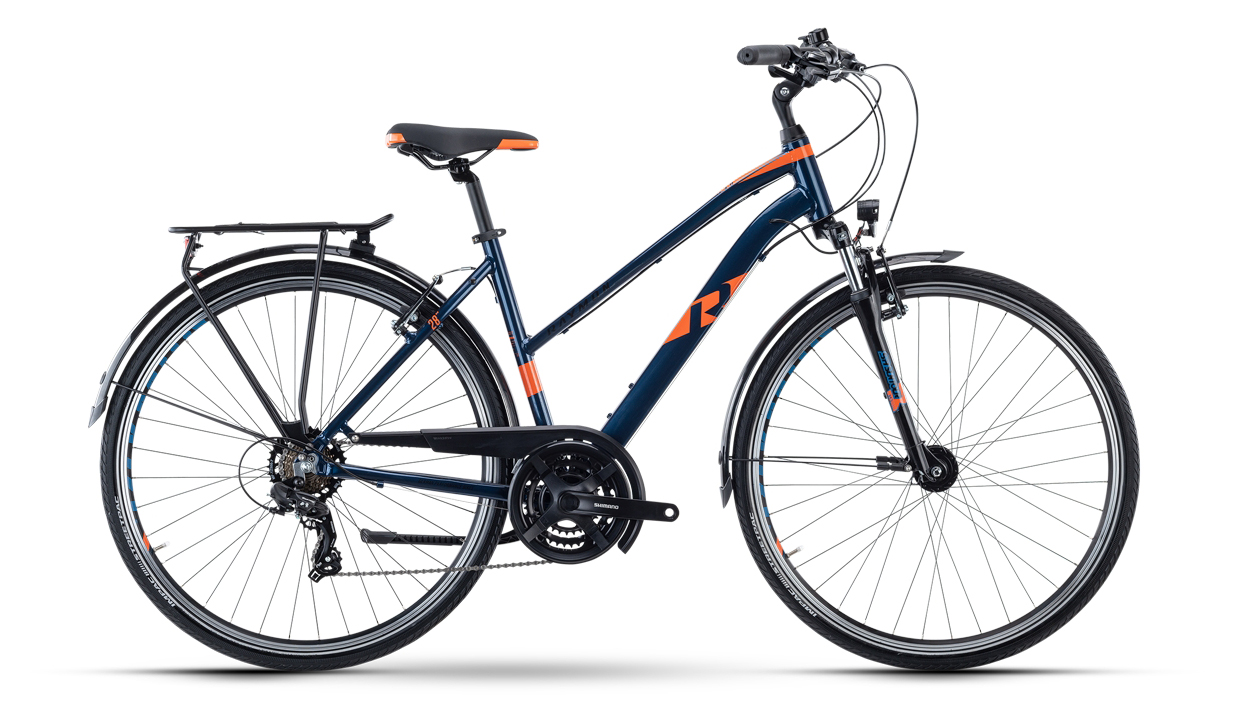 Raymon TourRay 1.0 Blau - 28 Zoll - Trapez (2024)