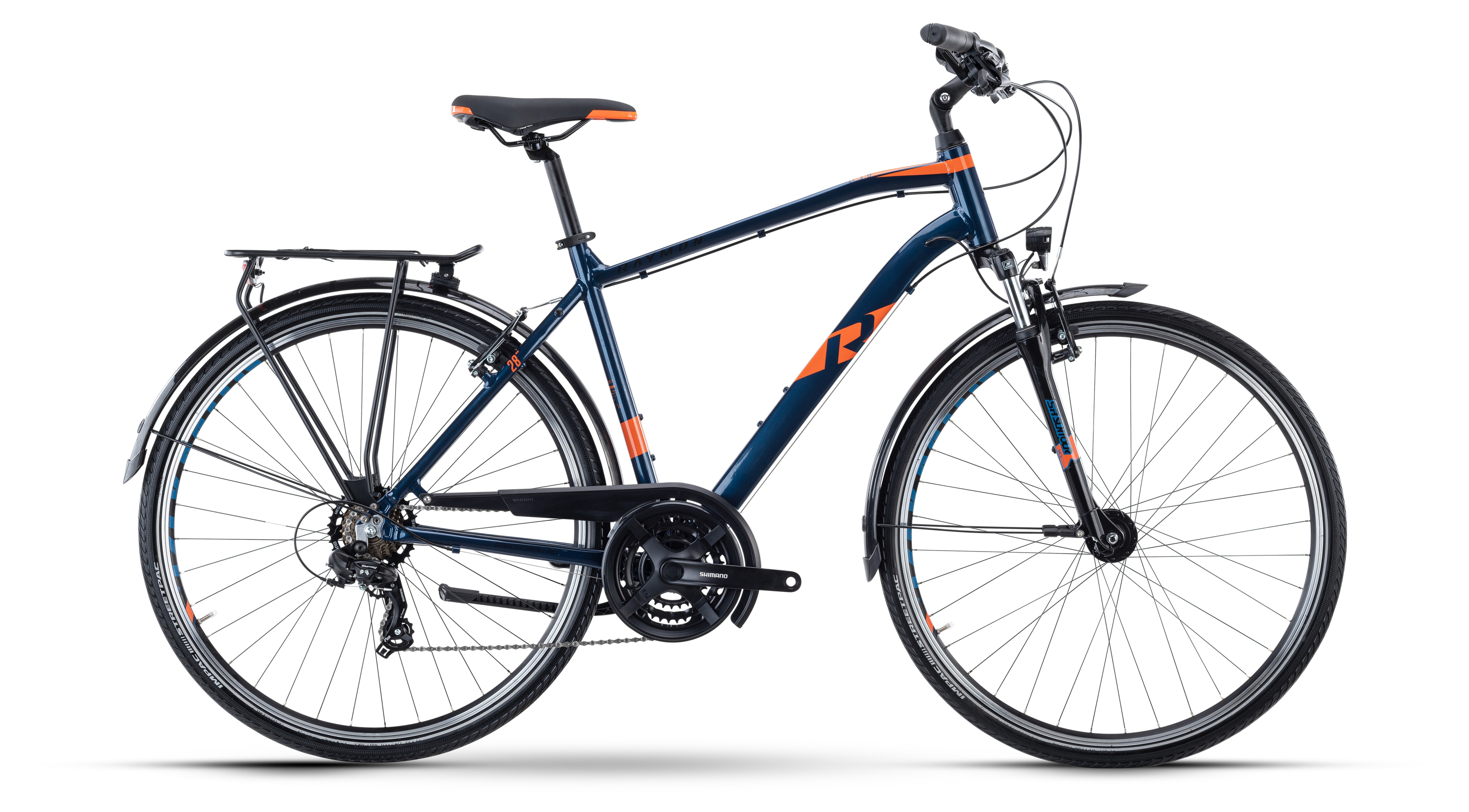 Raymon TourRay 1.0 Blau - 28 Zoll - Diamant (2024)
