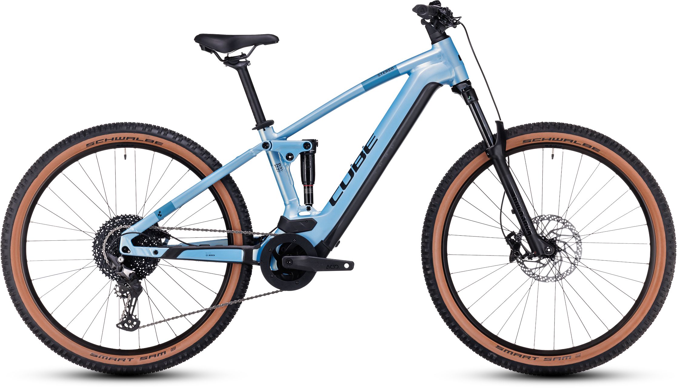 Cube Stereo Hybrid 120 Pro sagemetallic´n´black - 750 Wh - 27.5 Zoll - Fully (2024)