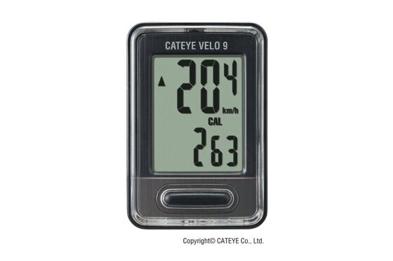 Fahrradcomputer kabelgebunden - Cateye Velo 9 CC-VL 820