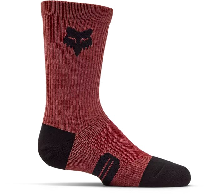 Fox Yth 6"" Ranger Crew Socken Rot Modell 2025