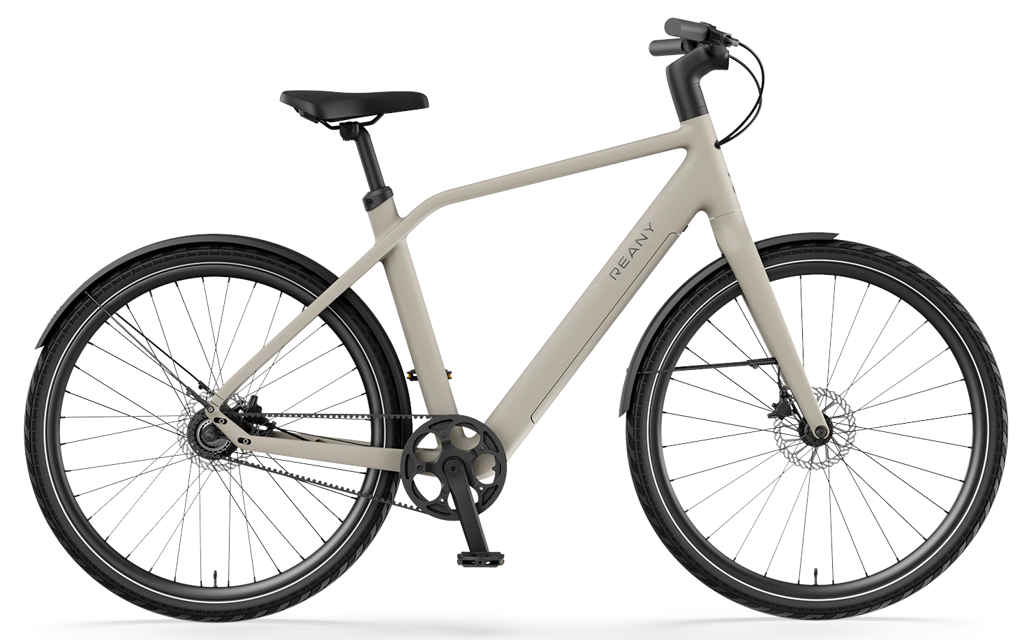 REANY N1 Pro Grau - 360 Wh - 28 Zoll - Diamant (2026)