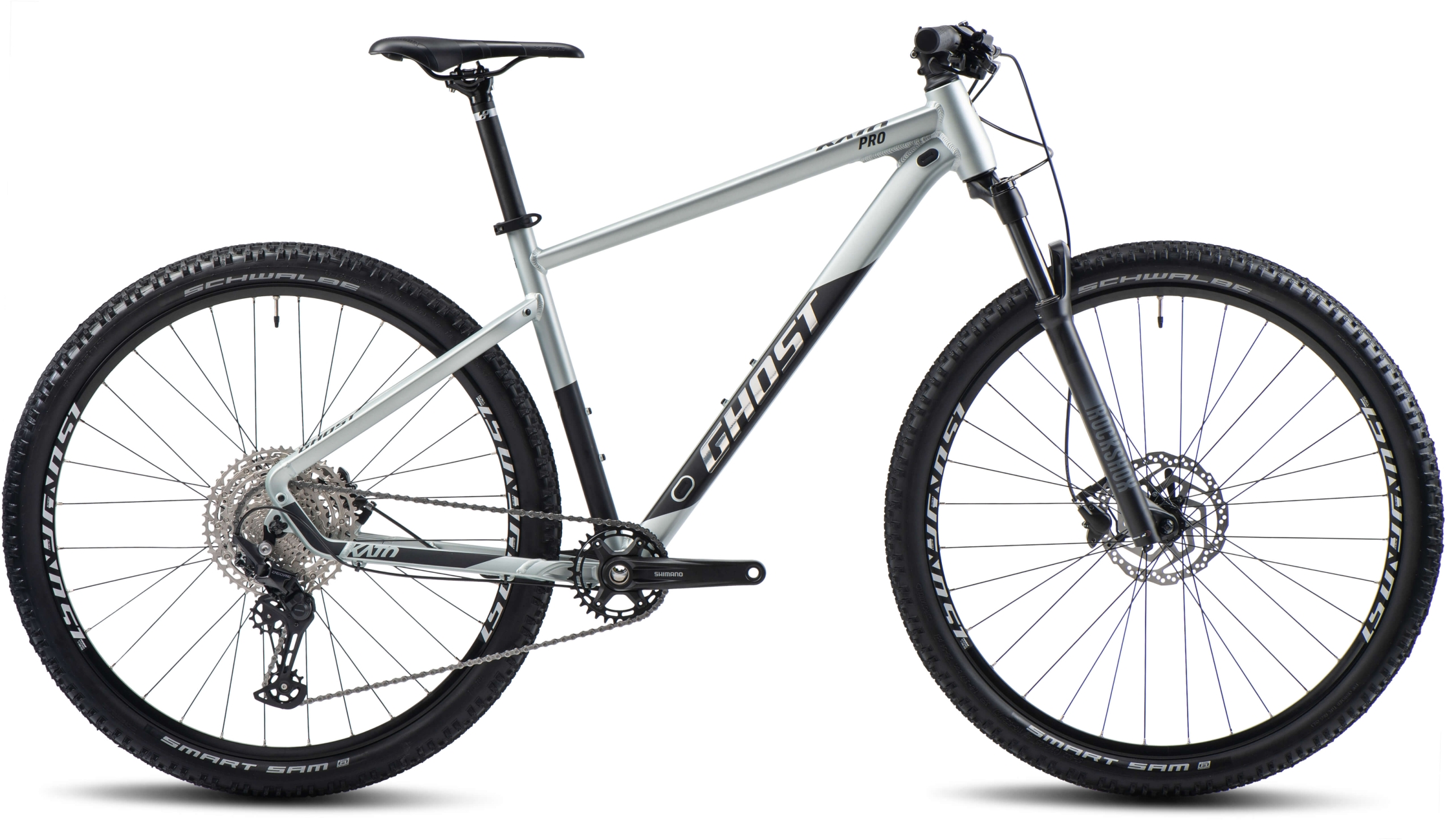 Ghost Kato Pro 29 AL Pearl Light Grey/Black - 29 Zoll - Diamant (2025)