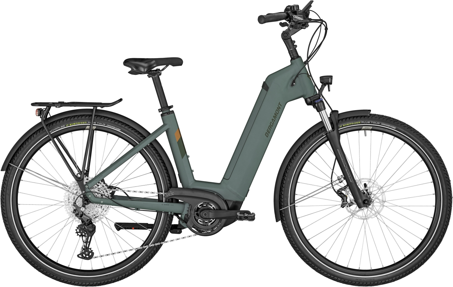 Bergamont E-Horizon Expert 6 matt highland grey - 625 Wh - 28 Zoll - Wave (2024)