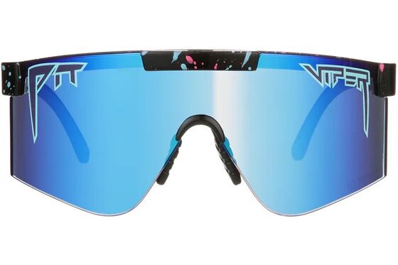 Sport-Sonnenbrillen - Pit Viper The 2000s - Hail Sagan / Blue Revo Mirror Z87 RATED