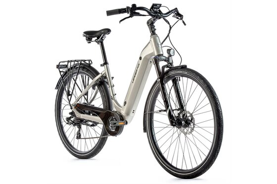 Damen - E-Bike Trekking - Leaderfox Nara - 504 Wh - 2021 - 28 Zoll - Tiefeinsteiger