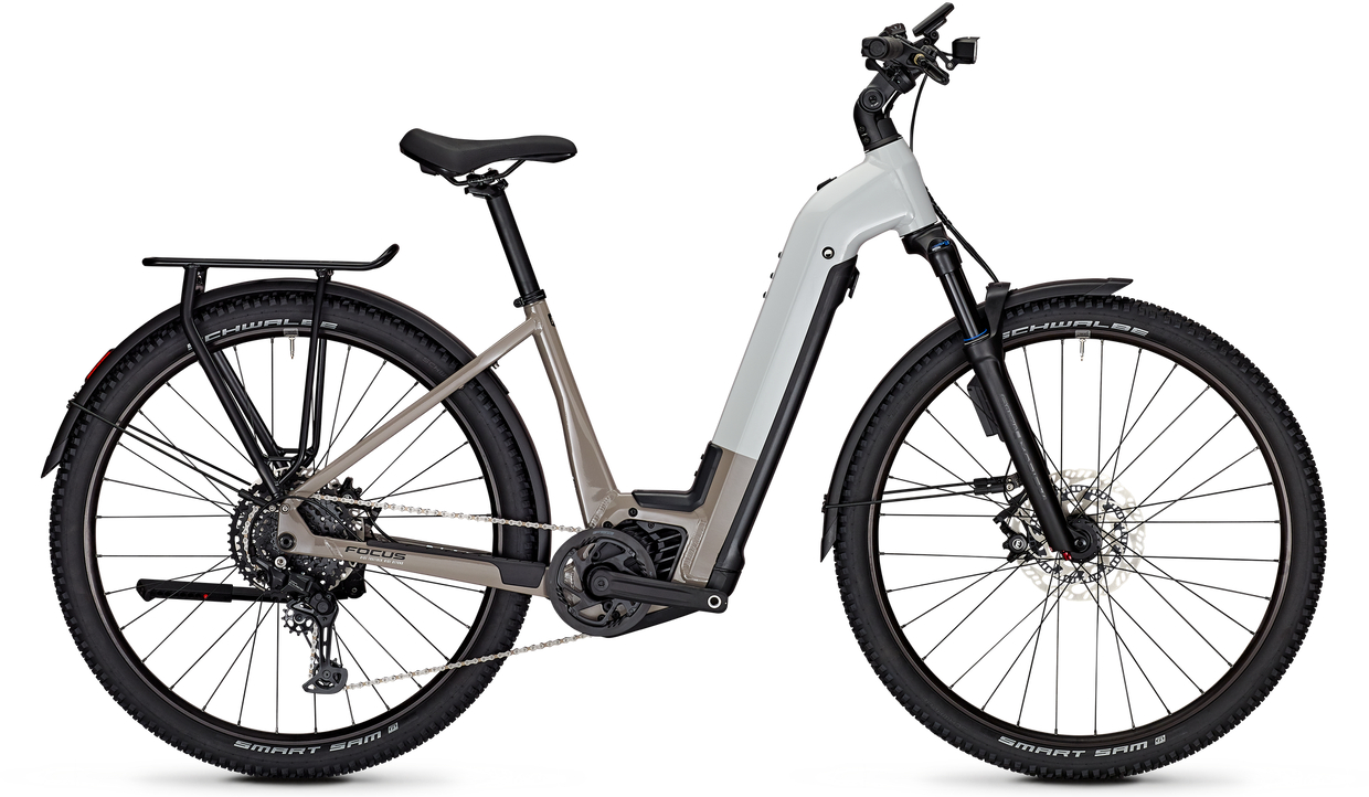 Focus Planet2 6.8 ABS Lightgrey / Moonstonegrey - 625 Wh - 29 Zoll - Tiefeinsteiger (2025)