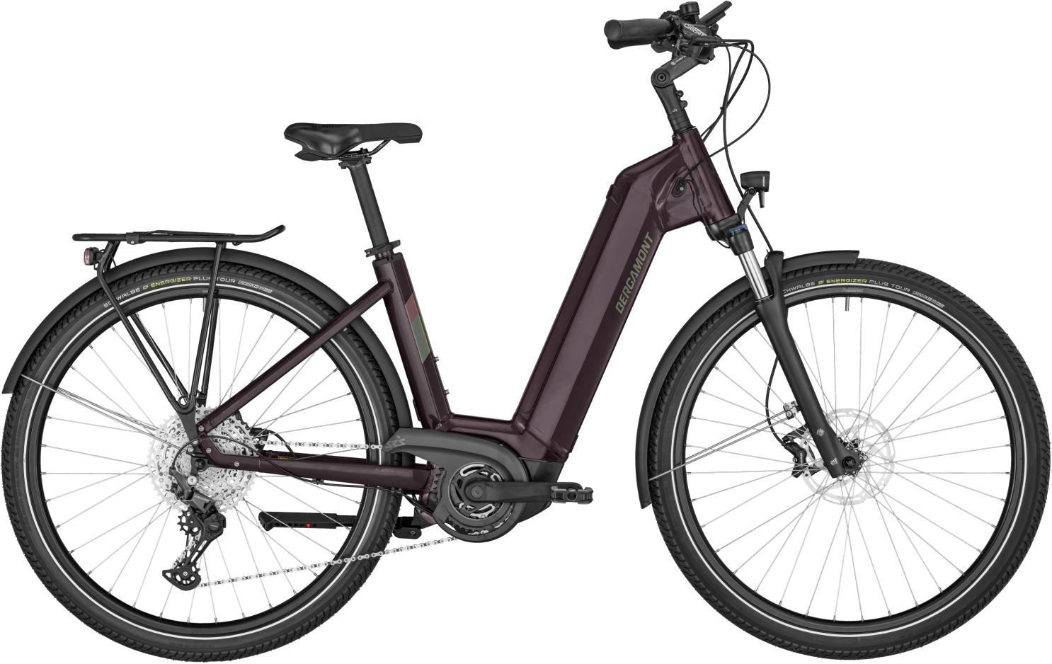 Bergamont E-Horizon Expert 6 Shiny Rosso Black - 625 Wh - 28 Zoll - Wave (2024)