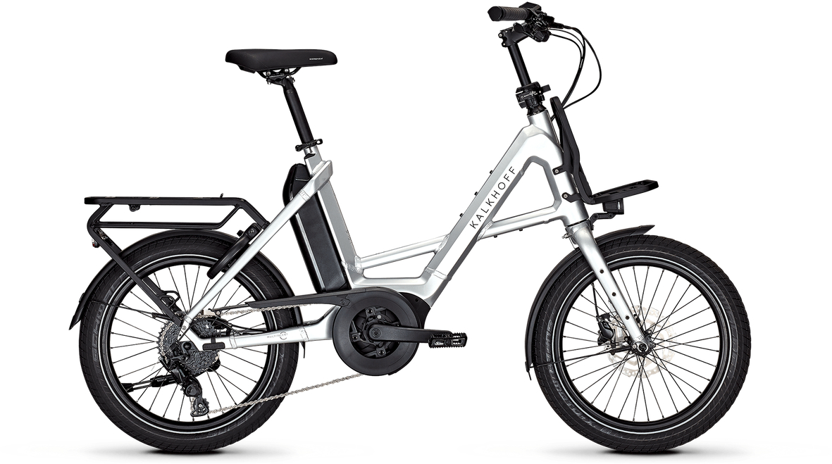 Kalkhoff Endeavour C Move+ nepalsilver glossy - 545 Wh - 20 Zoll - Compact (2026)