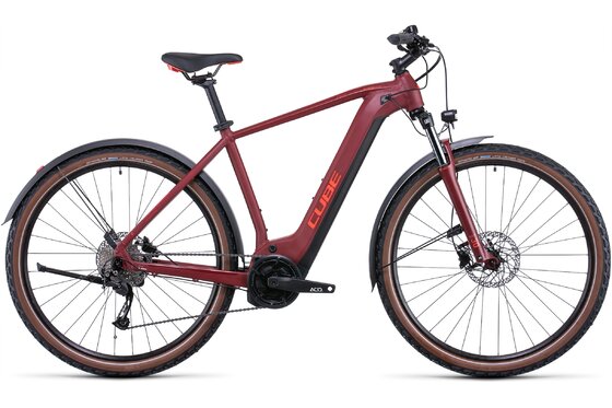 E-Bike Cross - Cube Nuride Hybrid Performance 500 Allroad - 500 Wh - 2022 - 29 Zoll - Diamant