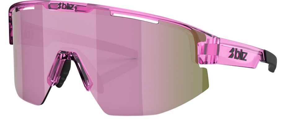 Bliz Matrix Small Transparant Pink - Brown w rose multi Modell 2026