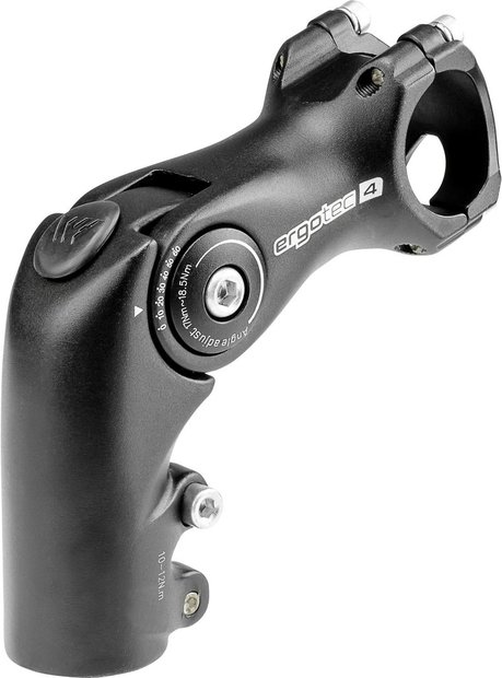 Ergotec Octopus 2 Ahead 50 Vorbau 1 1/8"" / 31,8 mm / 0° bis +60° Schwarz Modell 2026