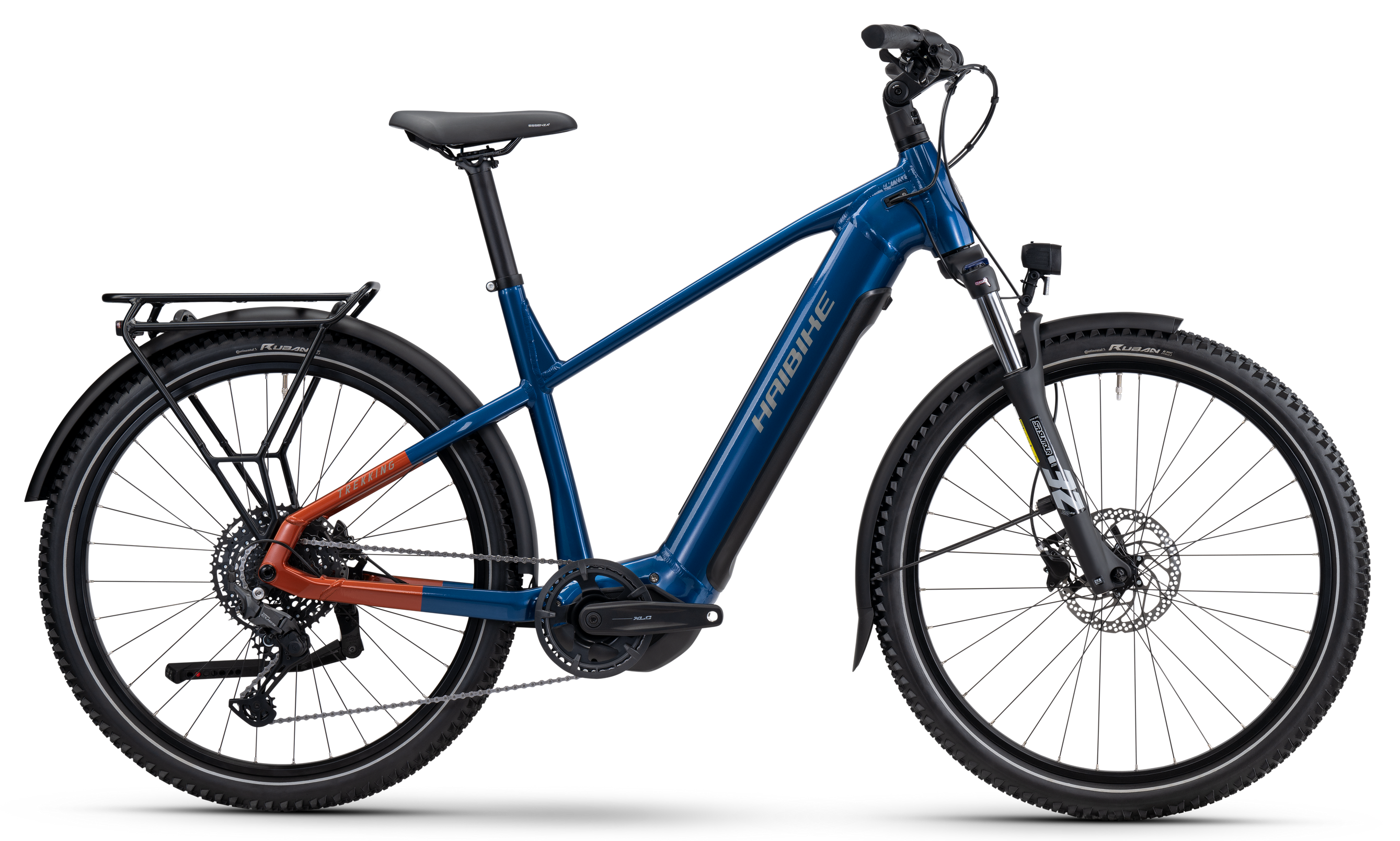 Haibike Trekking 4 Blau - 720 Wh - 27,5 Zoll - Diamant (2025)