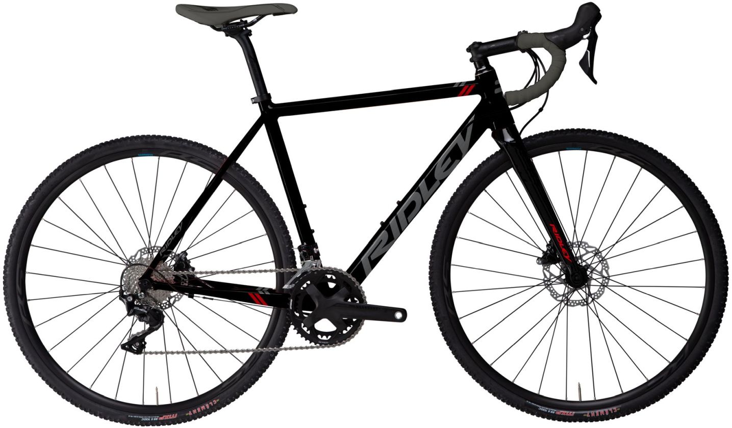 Ridley X-Ride Disc GRX600 2x12 Black-Dove Grey - 28 Zoll - Diamant (2025)