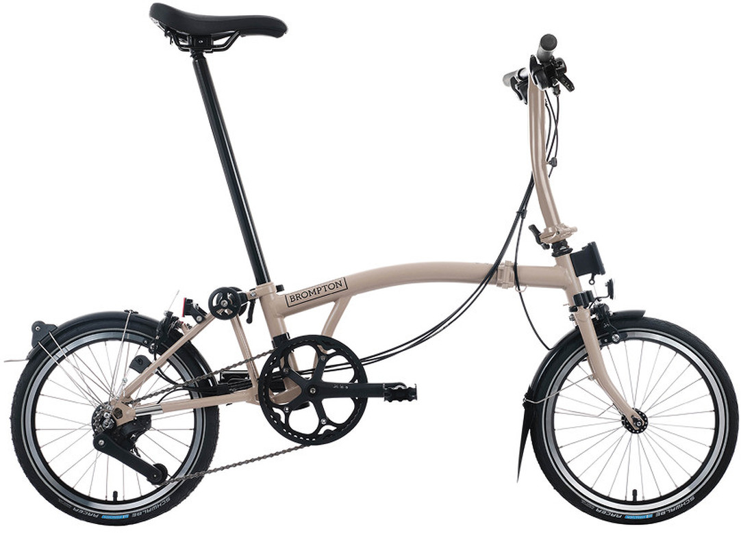 Brompton C Line Explore Dune Sand - 16 Zoll - Faltrahmen (2025)