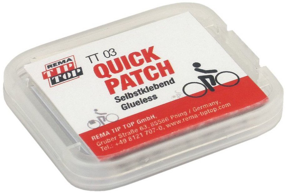 TipTop TT03 Quick Patch Schlauchreparatur Set - selbstklebend Transparent Modell 2024