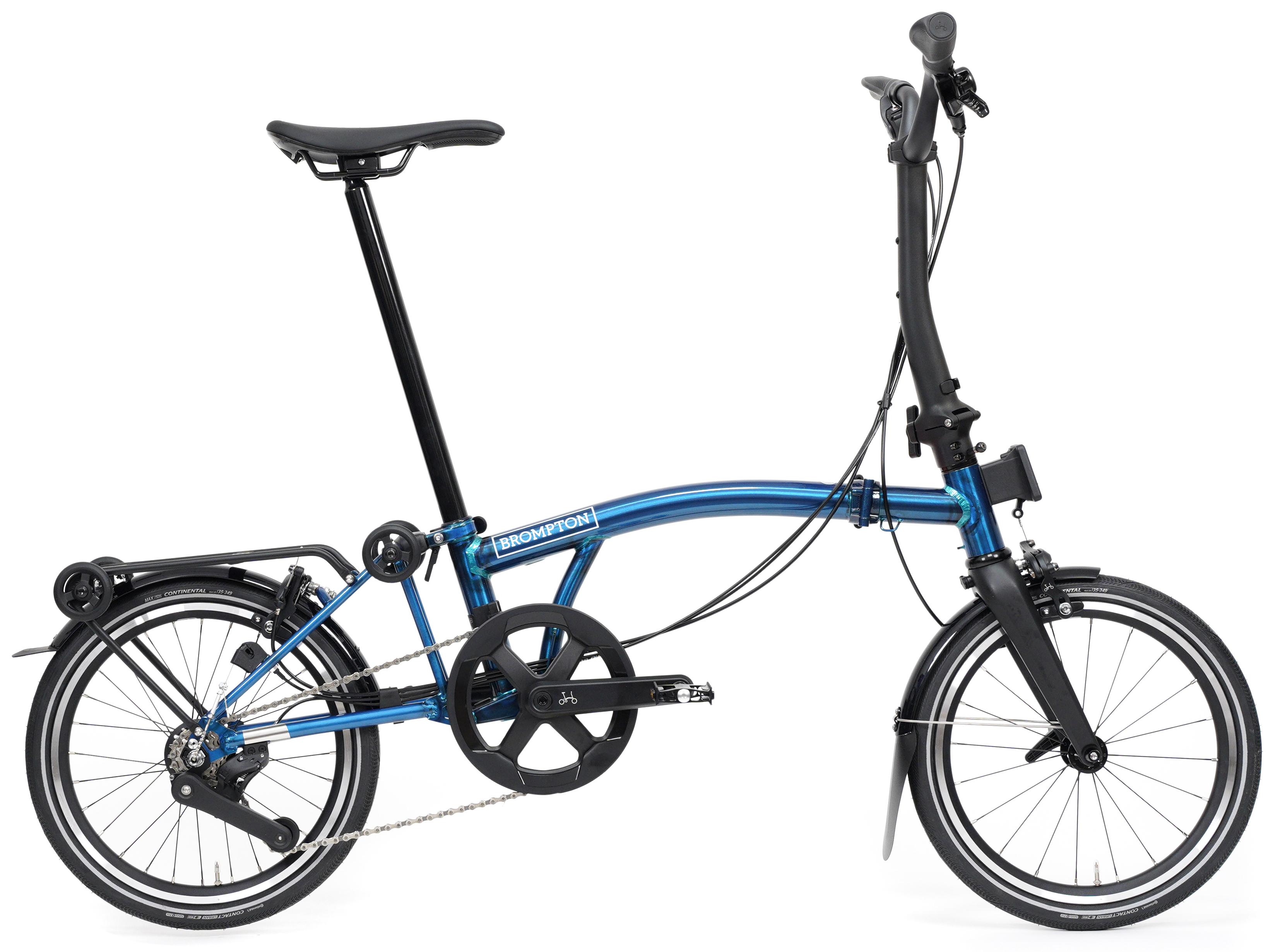 Brompton P Line Explore MK2 Pacific Lacquer - 16 Zoll - Faltrahmen (2026)