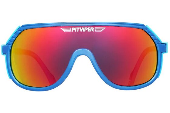 Sport-Sonnenbrillen - Pit Viper The Grand Prix - Slip Stream / Red Mirror Z87 RATED