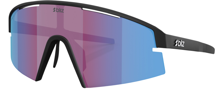 Bliz P006s Matte Black - Nano Optics Violet w blue mult Schwarz Modell 2026