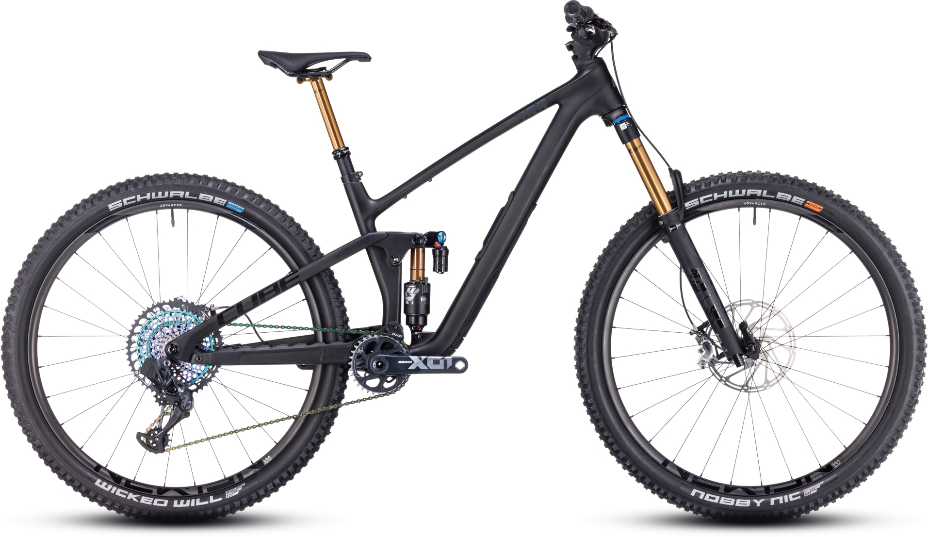 Cube Stereo ONE55 C:62 SLT 29 Carbon/Black - 29 Zoll - Fully (2024)