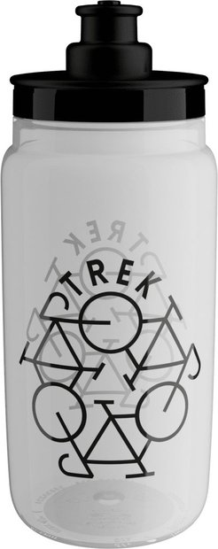 Trek Fly Trinkflasche Trio Bike - 550ml Transparent Modell 2025