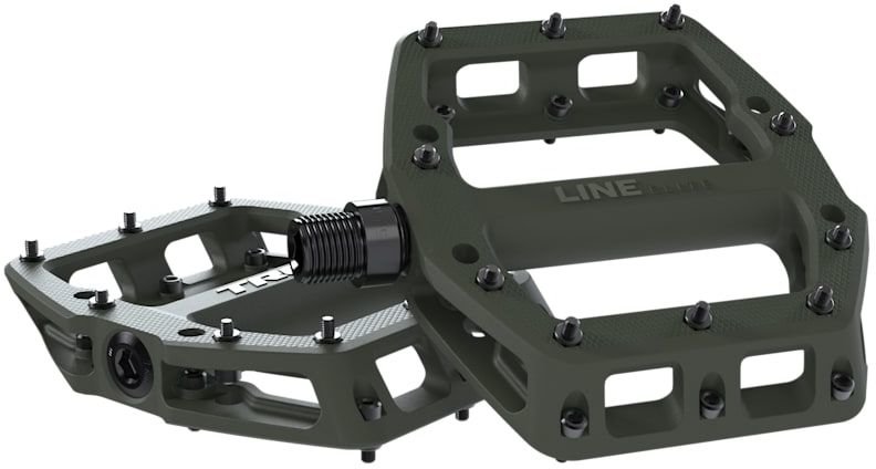 Trek Line Elite Plattformpedalset Grün Modell 2026