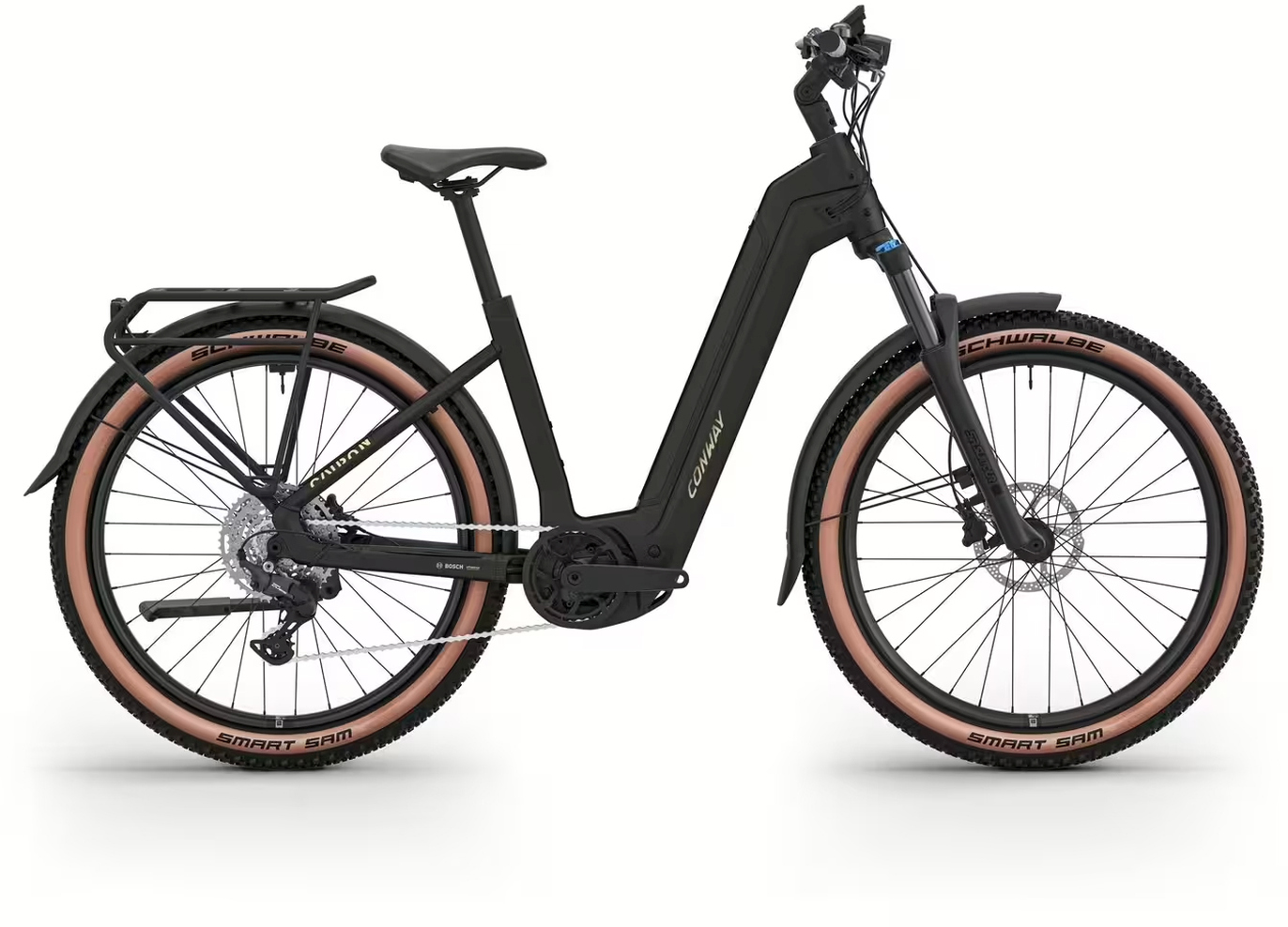 Conway Cairon C 1.0 Black - Gold - 800 Wh - 27,5 Zoll - Tiefeinsteiger (2026)