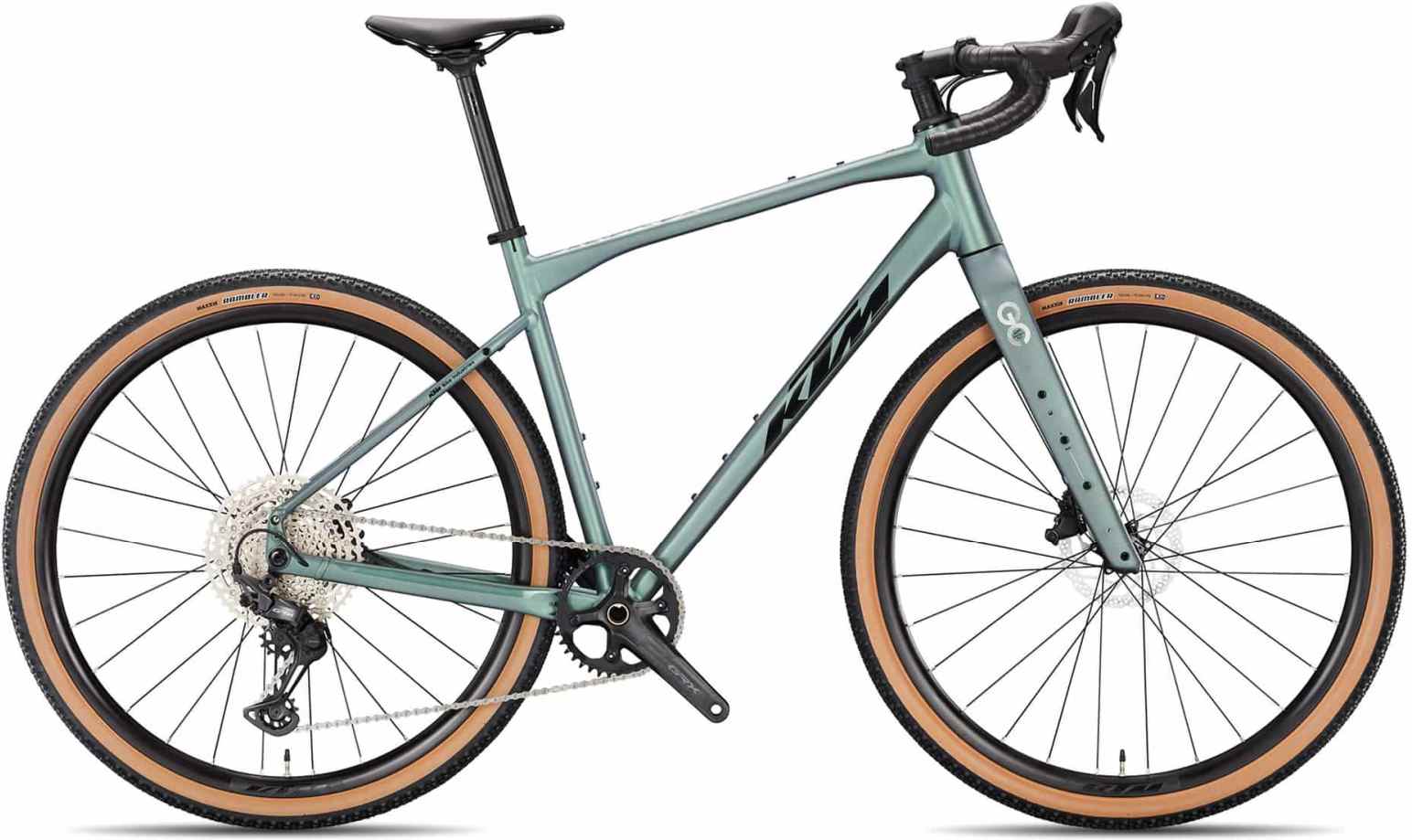 KTM Gravelator 15 Bright Teal Matt - 28 Zoll - Diamant (2026)