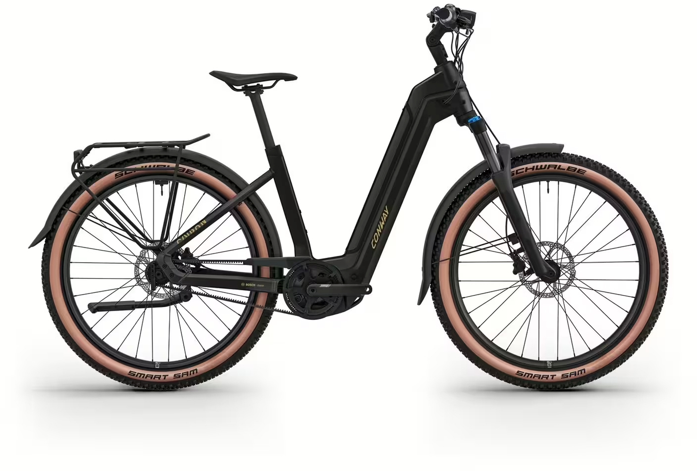 Conway Cairon C 1.0 B 800 black - gold - 800 Wh - 27,5 Zoll - Tiefeinsteiger (2026)