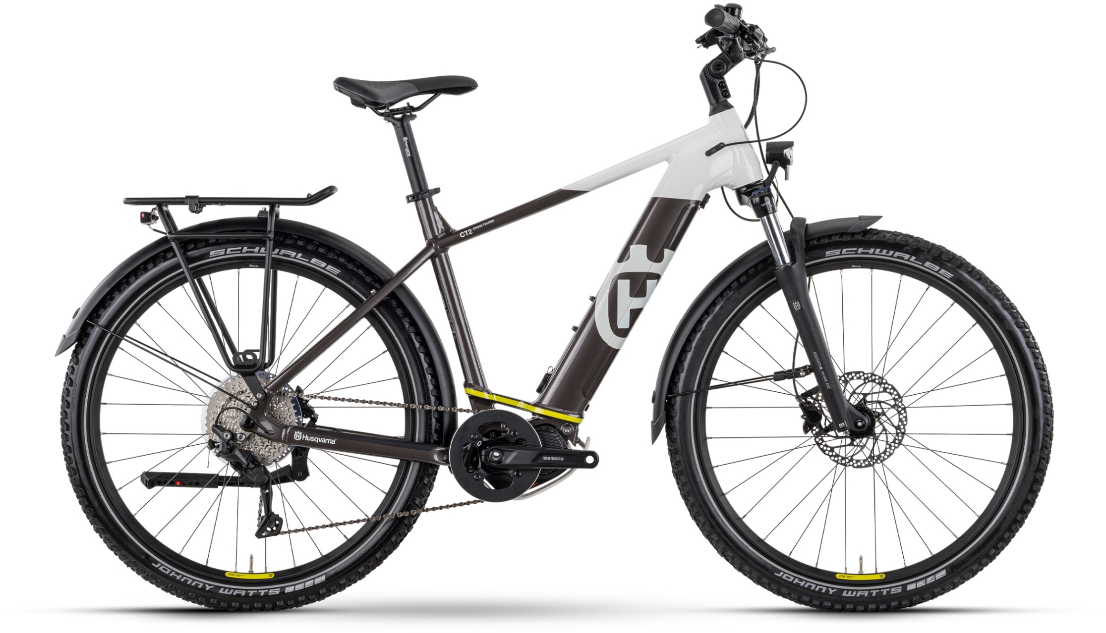 Husqvarna Cross Tourer CT2 White/Dark Bronze - 630 Wh - 27.5 Zoll - Diamant (2023)