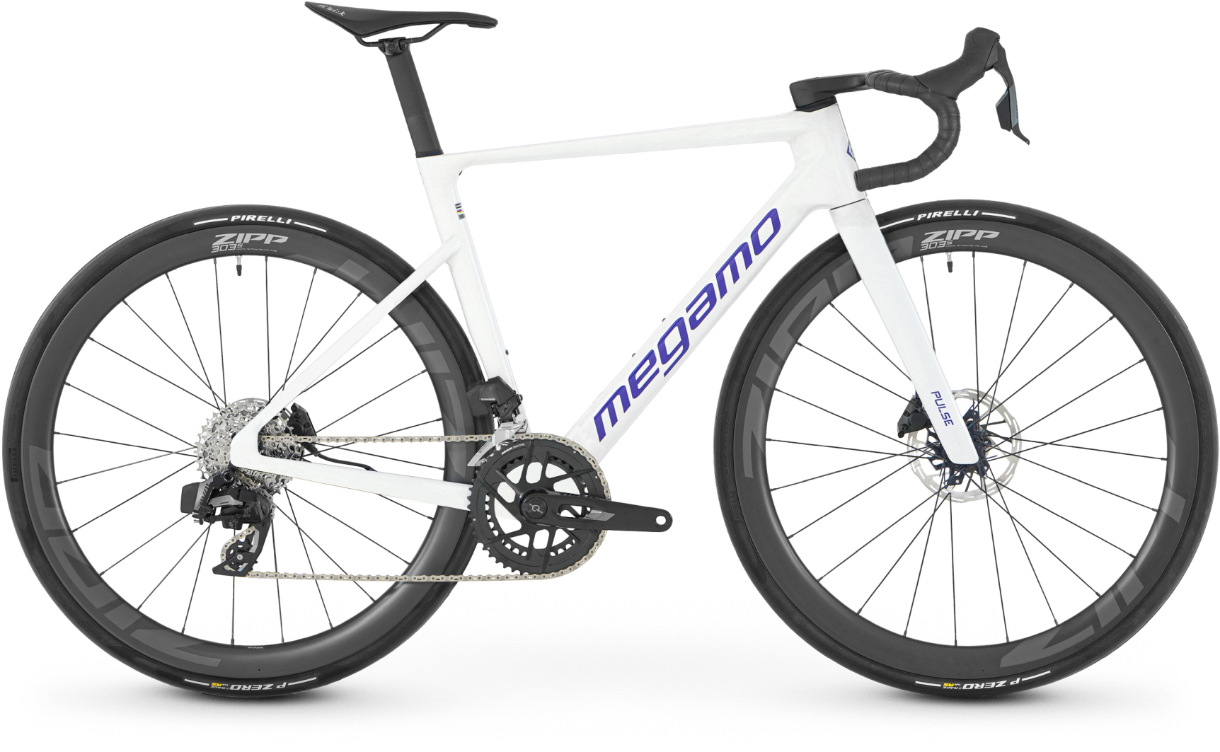 Megamo Pulse 07 SLR Weiß - 28 Zoll - Diamant (2026)
