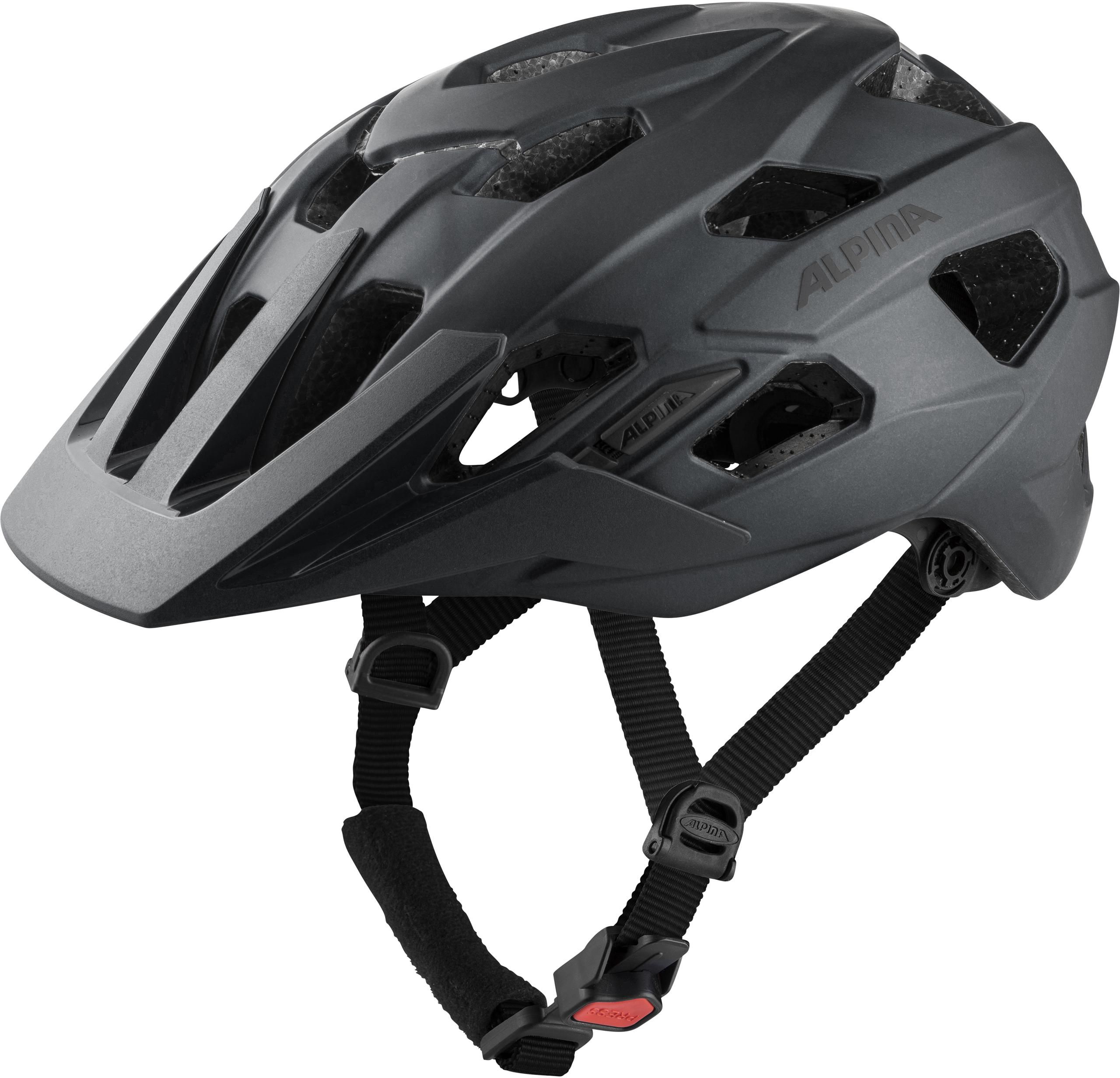 Größe 57-61 cm GHOST Urban Helmet in grau/schwarz Fahrradhelm 