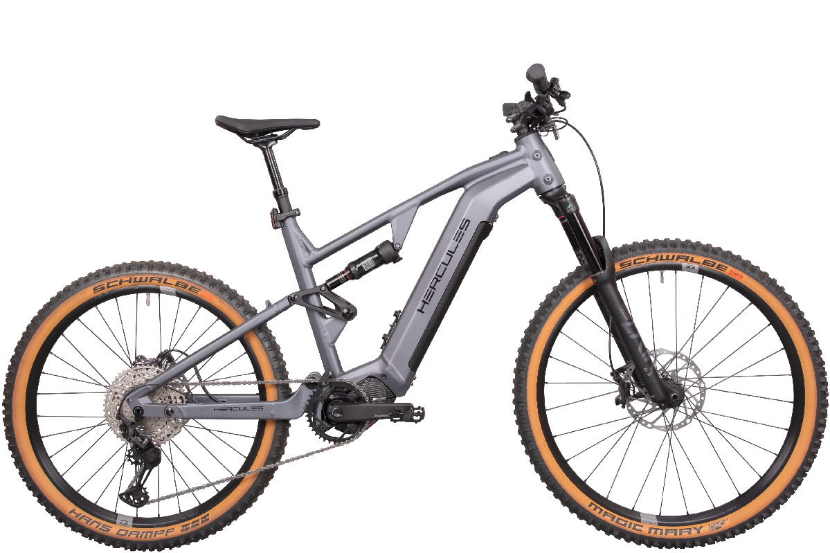 Hercules Nos FS 2.1 anthracite matt - 630 Wh - 29/27.5 Zoll - Fully (2023)