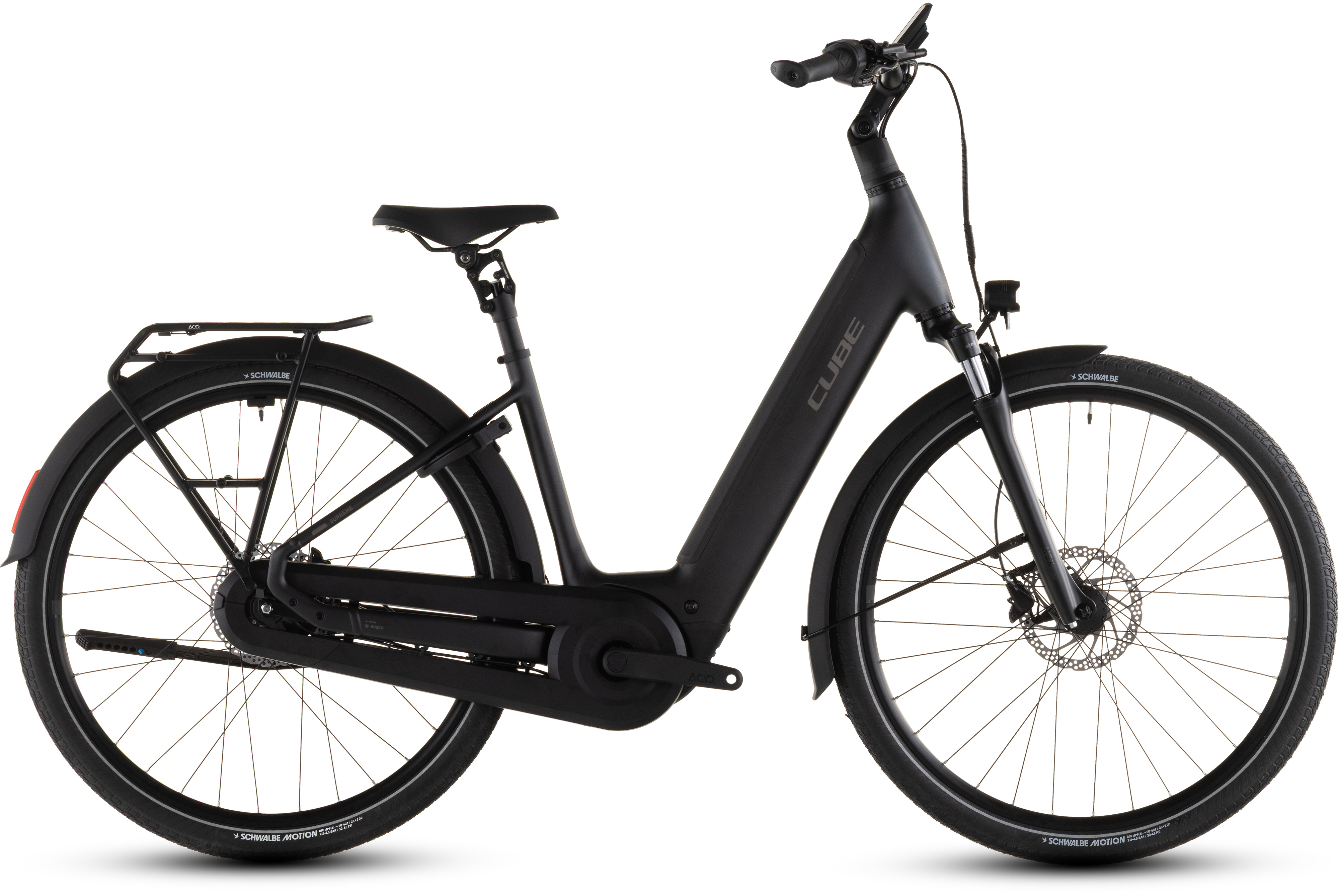 Cube Supreme Hybrid Comfort Pro 600 grey´n´chrome - 600 Wh - 28 Zoll - Tiefeinsteiger (2026)