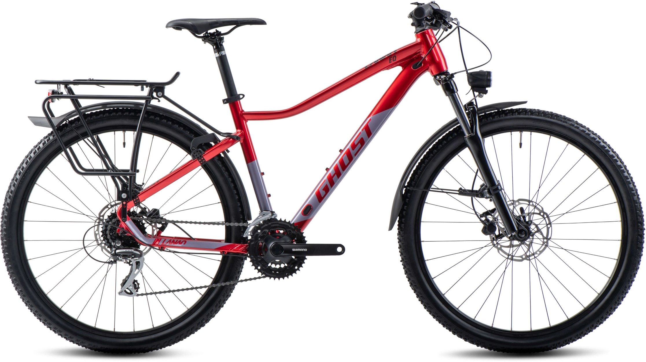 Ghost Lanao EQ 27.5 AL Pearl Deep Red/Pearl Purple - 27,5 Zoll - Diamant (2025)