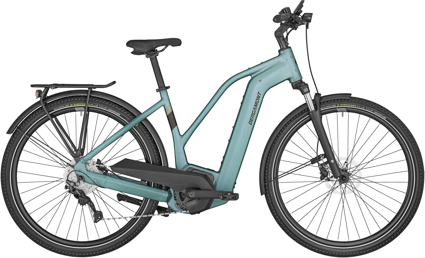 Bergamont E-Horizon Edition 5 Lady matt glazy blue - 500 Wh - 28 Zoll - Trapez (2024)