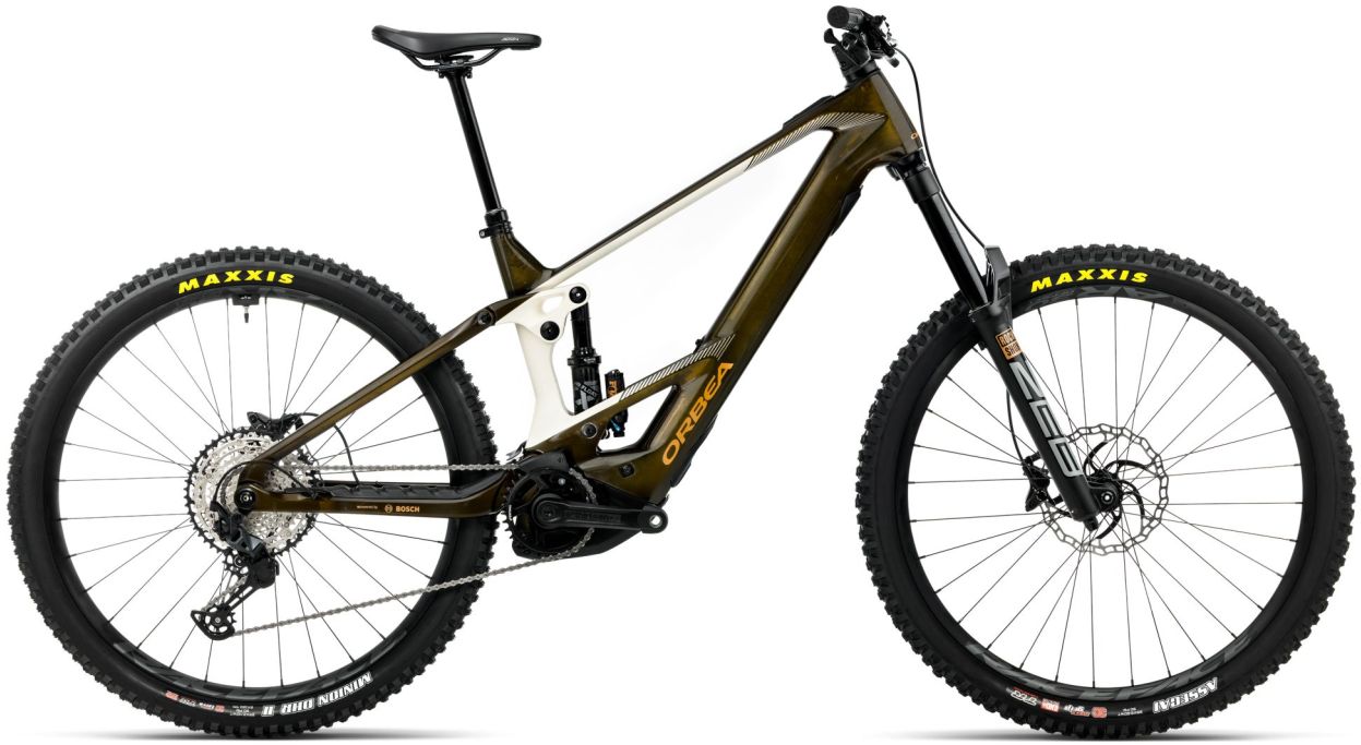 Orbea Wild M20 Caramel Carbon View (Gloss) - Cream White (Matt) - 750 Wh - 29 Zoll - Fully (2026)