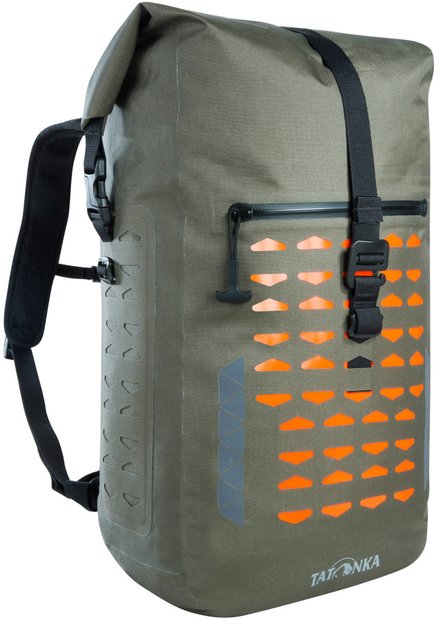 TATONKA Pendler-Rolltop-Rucksack 30 L WP Grün Modell 2027