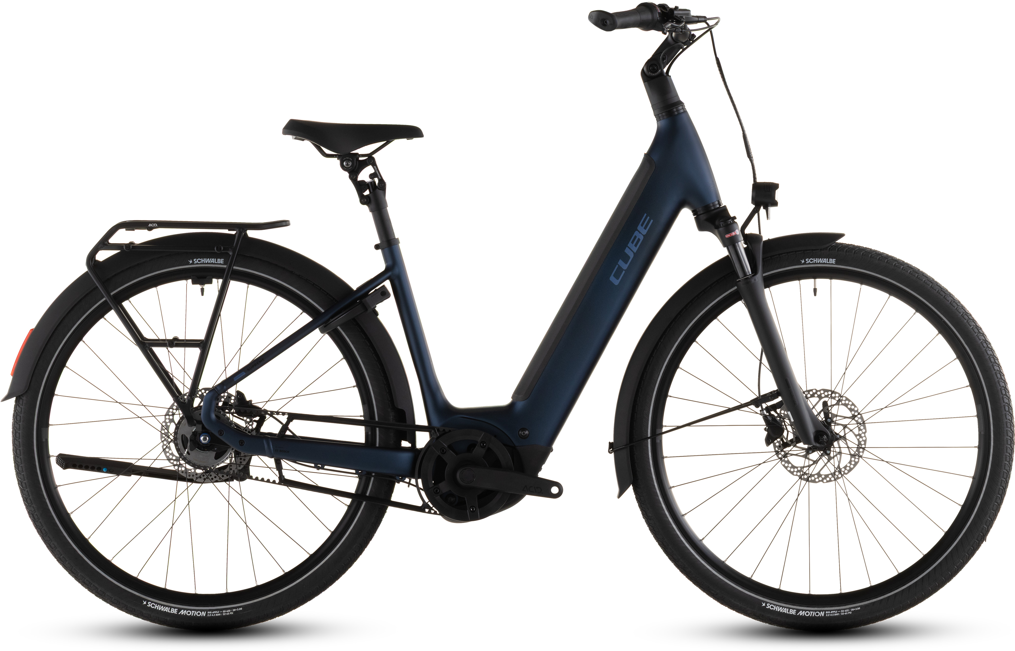 Cube Supreme Hybrid Deluxe ONE 600 indigoblue´n´switch - 600 Wh - 28 Zoll - Tiefeinsteiger (2026)
