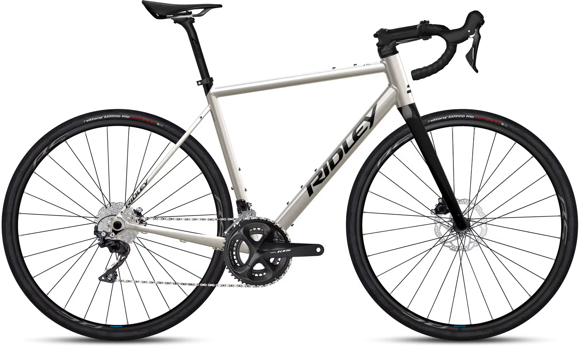 Ridley Grifn A 105 2x12 Chain Silver Grey - 28 Zoll - Diamant (2026)