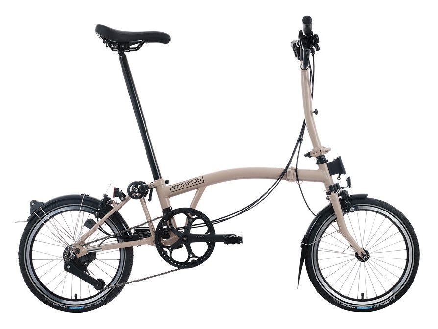 Brompton C Line Explore MK6 Dune Sand - 16 Zoll - Faltrahmen (2026)